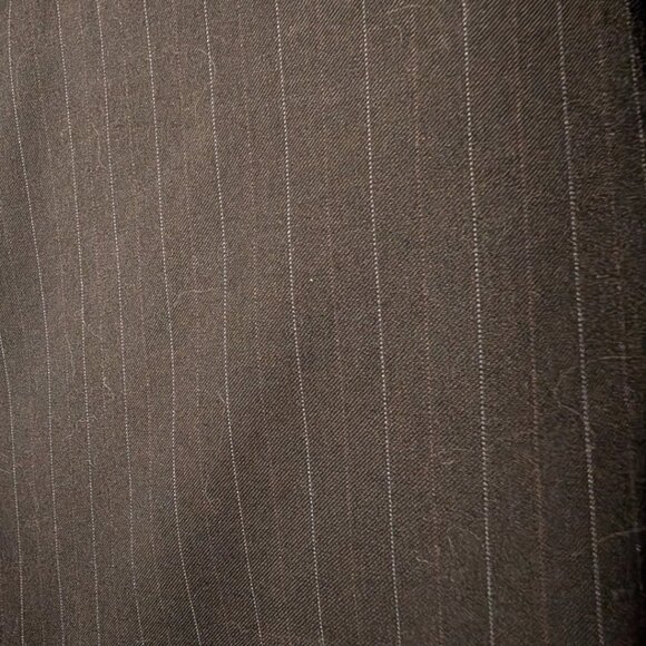 Ann Taylor Pinstripe Fitted Blazer Sz 4P - Picture 3 of 6